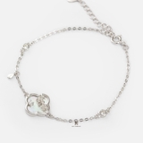 BRA SPECIAL CLOVER MOTHER OF PEARL FLOWER INSIDE DOUBLE GEM