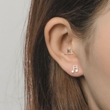 E STUD SONG NOTE GEM