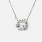 N BIG BOW LAUREL GEM FLOWER AND SNOWFLAKE STONE CHRISTMAS AURORA