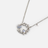 N BIG BOW LAUREL GEM FLOWER AND SNOWFLAKE STONE CHRISTMAS AURORA