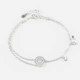 BRA CIRCLE MULTI GEM HALF DOUBLE CHAIN AND GEM