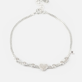 BRA MEDIUM HAMMER BIG HEART GEM AND MULTI GEM