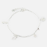 BRA TINY CHARM INFINITY BOW HEART CLOVER GEM