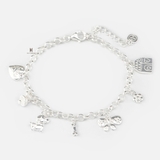 BRA BIG SWEET CHAIN CUTIE BOW DOG BONE HOUSE HEART