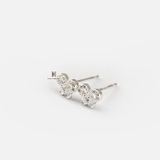 E STUD CUTE BUTTERFLY MULTI GEM