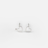 E STUD HEART DOT LINE