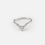 R MIDI CROWN DROP GEM STONE MULTI GEM