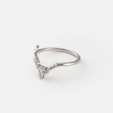 R MIDI CROWN DROP GEM STONE MULTI GEM