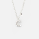 N SMALL CRESCENT MOON GEM