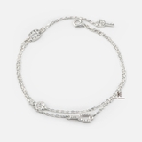 BRA I LOVE YOU HEART KEY GEM DOUBLE LINE