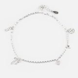 ANK TINY CHARM INFINITY BOW HEART CLOVER GEM