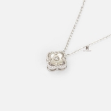 N SINGLE CLOVER MOTHER OF PEARL AND GEM LINE