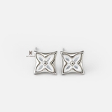 E STUD PEAK CLOVER MOTHER OF PEARL