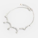 BRA ZIG ZAG GEM TRIPLE GEM DROP