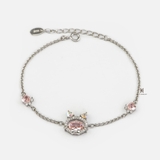BRA CAT PINK GEM AND DOUBLE FOOT CAT