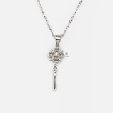 N FLOWER KEY GEM
