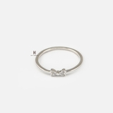 R MIDI HEART BOW GEM