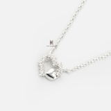 N TINY GEM HEART LINE AND SMALL GEM INSIDE