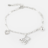 BRA MINI CLIP HEART GEM AND TEDDY BEAR AND BALL