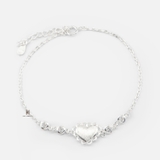 BRA BUBBLE MATT HEART 4 CIRCLE GEM