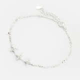 BRA BALL CHAIN TRIPLE STAR BLING GEM