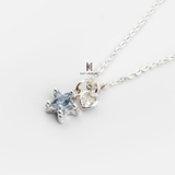N BIG BLUE GEM STAR AND SMALL HEART GEM