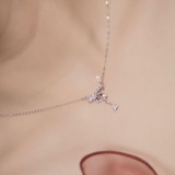 N SPECIAL BOW GEM DROP CHAIN GEM