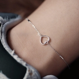 ANK HEART SHAPE AND SINGLE GEM