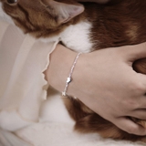 BRA MULTI RANDOM SILVER AND BUBBLE HEART