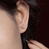 E STUD BOW LINE SINGLE GEM