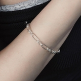 BRA UNISEX MIX CIRCLE AND OVAL CHAIN