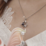 N CIRCLE BUTTERFLY AND BLUE PLANET GEM