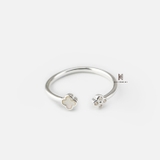 R MIDI OPEN MOTHER OF PEARL SPECIAL CLOVER AND GEM