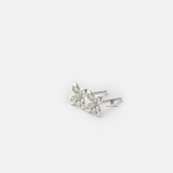 E STUD PEONYFLOWER GEM