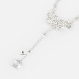 N DOUBLE CHAIN BALL BIG WIRE ART BUTTERFLY