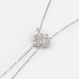 N SPECIAL BIG FLOWER MOTHER OF PEARL DROP CHAIN BALL