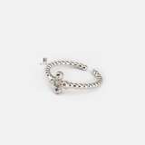 R MIDI BALL LINE TRIPLE BALL AND OPAL STONE