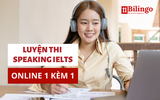 LUYỆN THI IELTS SPEAKING ONLINE 1 KÈM 1