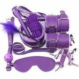 Combo bdsm 10 món màu tím - BD36