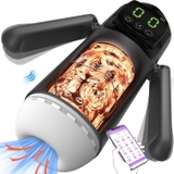 Âm Đạo Giả Tự Động Rung Hút Kết Nối App Điện Thoại - AD247
