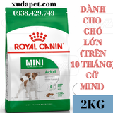 THỨC ĂN ROYAL CANIN dành cho chó kích cỡ Mini (cân nặng tối đa 10kg) và đang trong lứa tuổi Adult từ 10 tháng tuổi - P000444