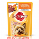 Pate cho chó con Pedigree vị gà , trứng, rau nấu sốt 80g - SP005308