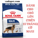 THỨC ĂN HẠT CHO CHÓ ROYAL CANIN Dành cho chó kích cỡ Maxi (cân nặng tối đa từ 25 - 44 kg) và đang trong lứa tuổi Adult từ 15 tháng tuổi trở lên - SP000432