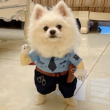 ÁO COSPLAY CẢNH SÁT TRUNG CHO CHÓ MÈO - SP007337