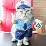 ÁO COSPLAY CẢNH SÁT TRUNG CHO CHÓ MÈO - SP007337