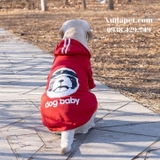 ÁO HOODIE CHO CHÓ LỚN DOG BABY - SP000611