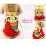 ÁO HOODIE HÌNH SÂU BƯỚM - SP000579
