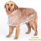 ÁO MƯA TRONG SUỐT CHO CHÓ LỚN TRÊN 12KG - SP005250