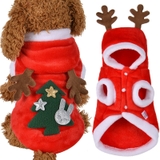 ÁO NOEL CÂY THÔNG CHO CHÓ MÈO HÓA TRANG DỊP LỄ GIÁNG SINH 