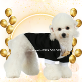 ÁO VEST CHÚ RỂ CHO CHÓ MÈO - SP007884